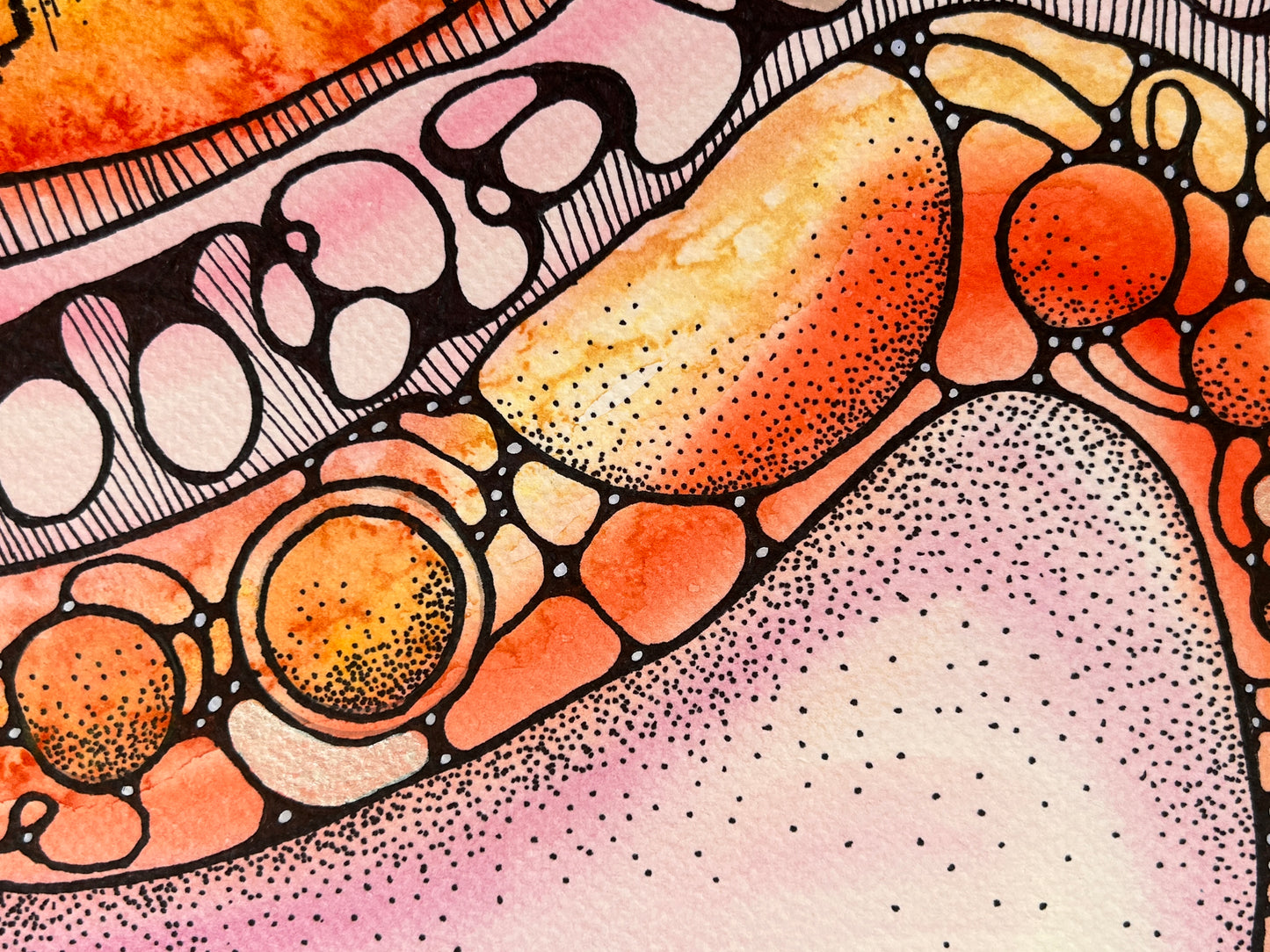 Epitome - Neurographic Art - Original Artwork by Elisa Amari