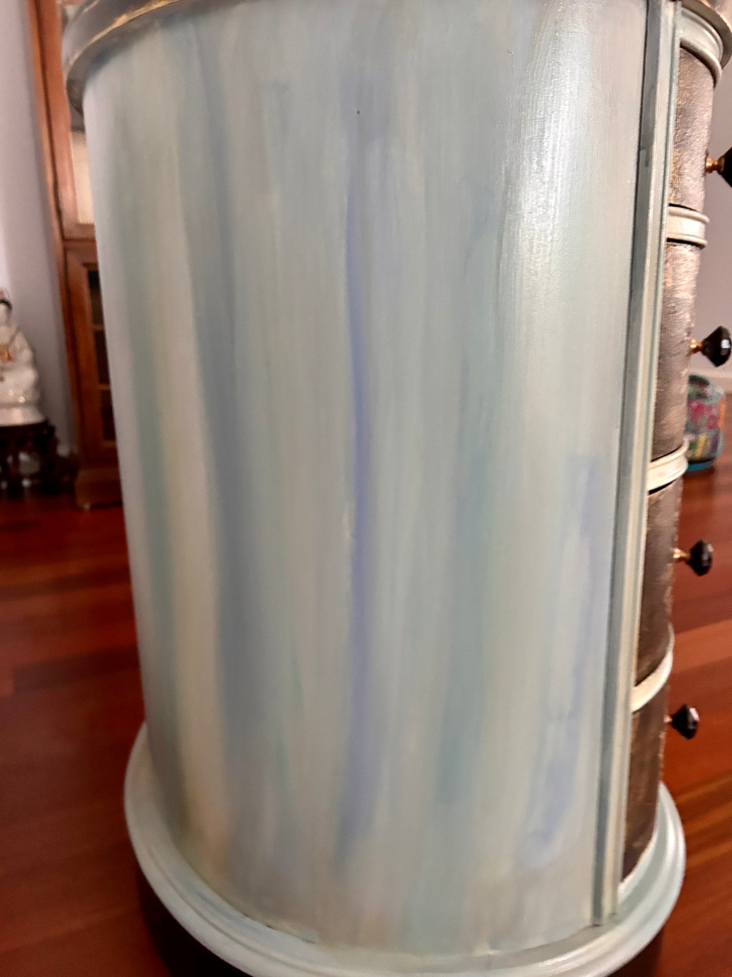 Elegant Kidney Bean Vintage Writing Desk