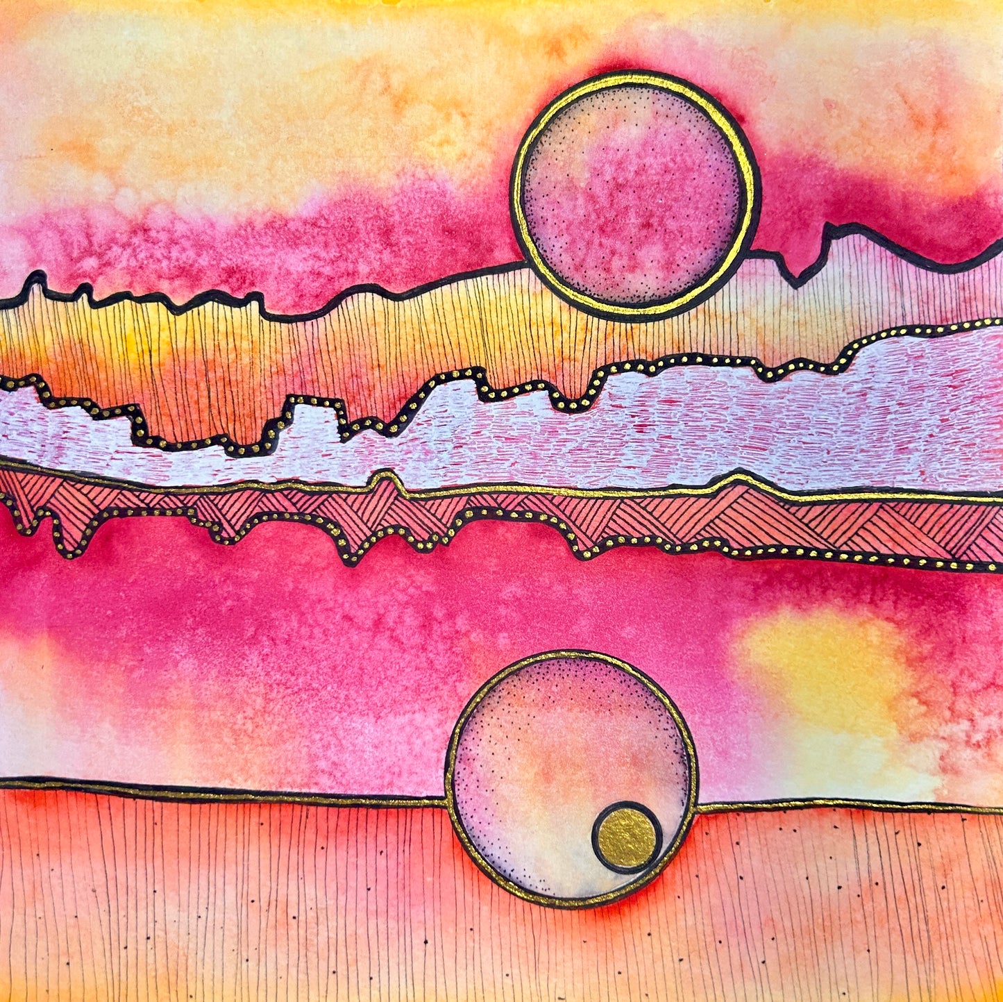 Beyond the Horizon - Original Artwork by Elisa Amari