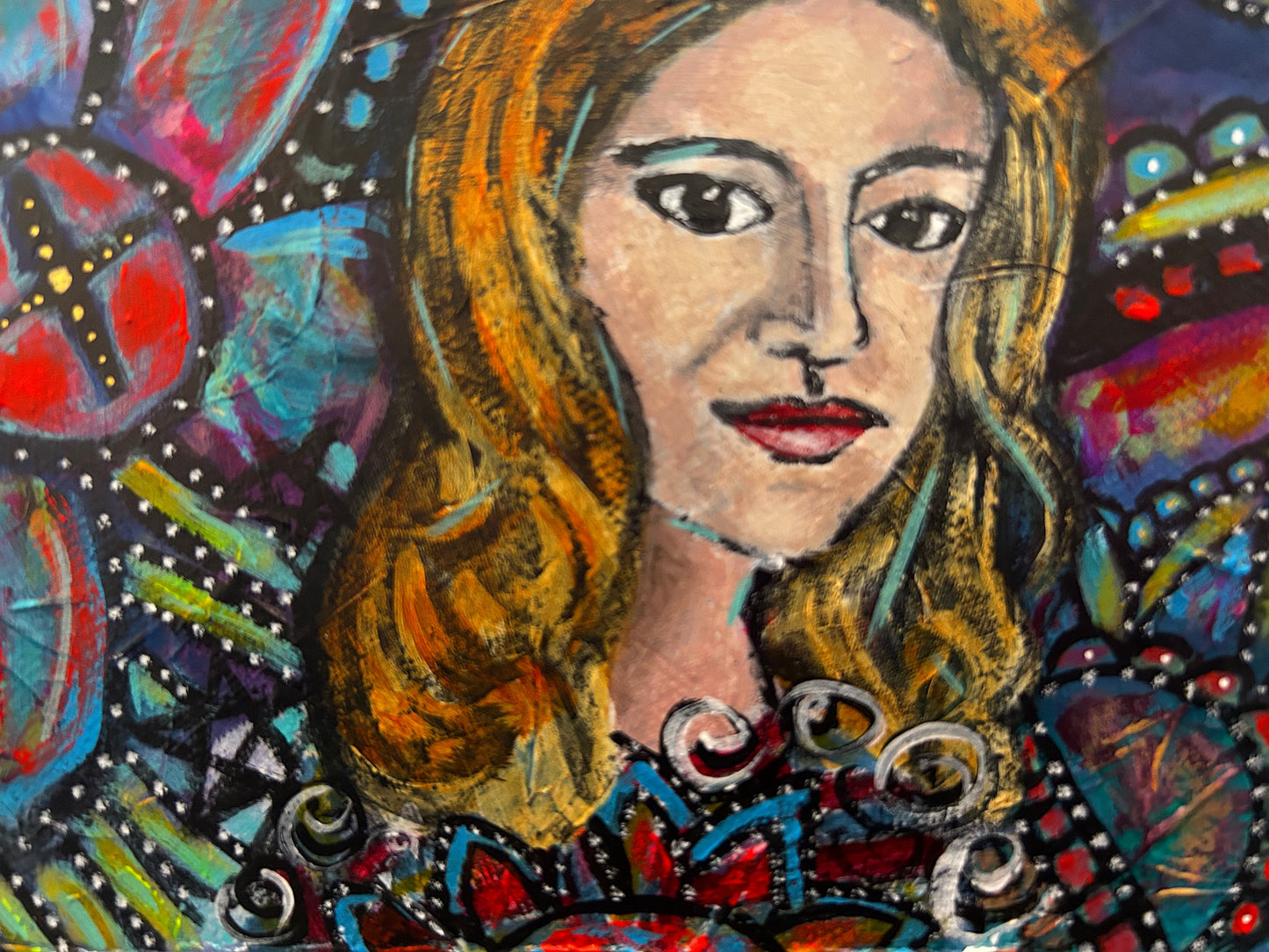 Queen, Rise, and the Crown: Empowering Figurative Abstract Art Set"