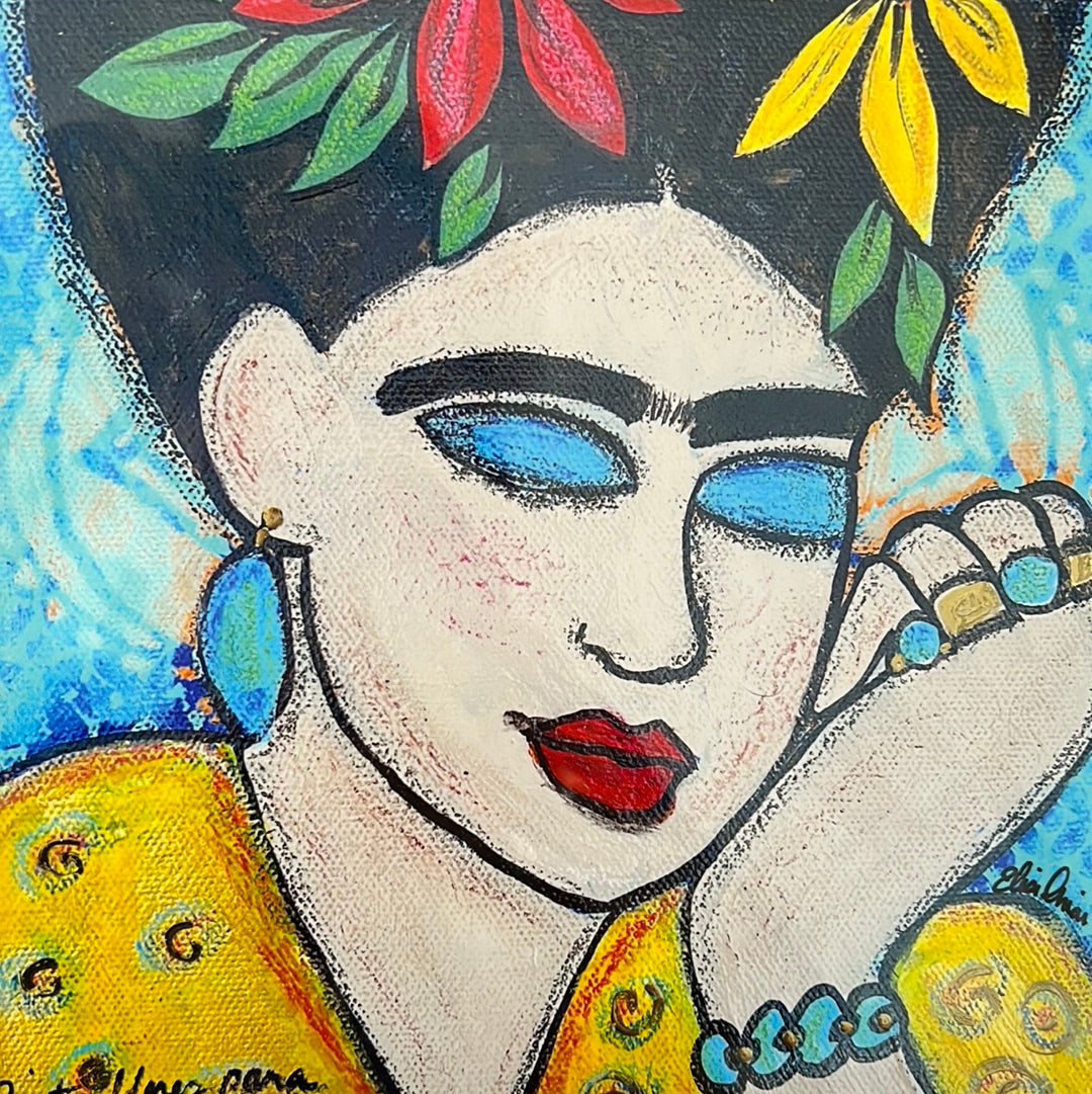 Frida Pinto Flores Limited Edition Gliclee Print