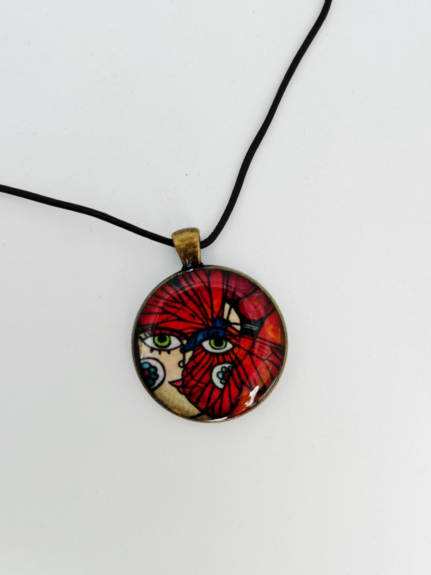 Mariposa Pendant Resin Bezel