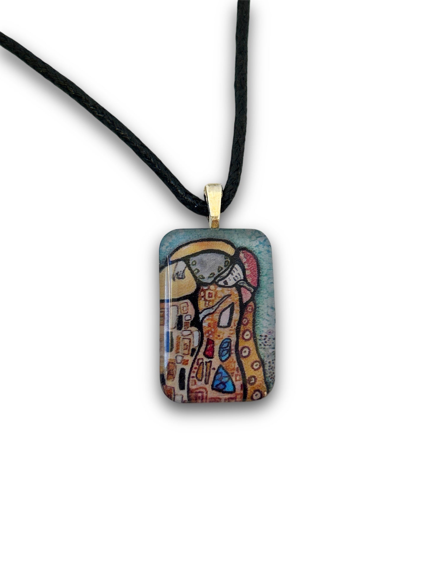 The Kiss Reimagined Pendant