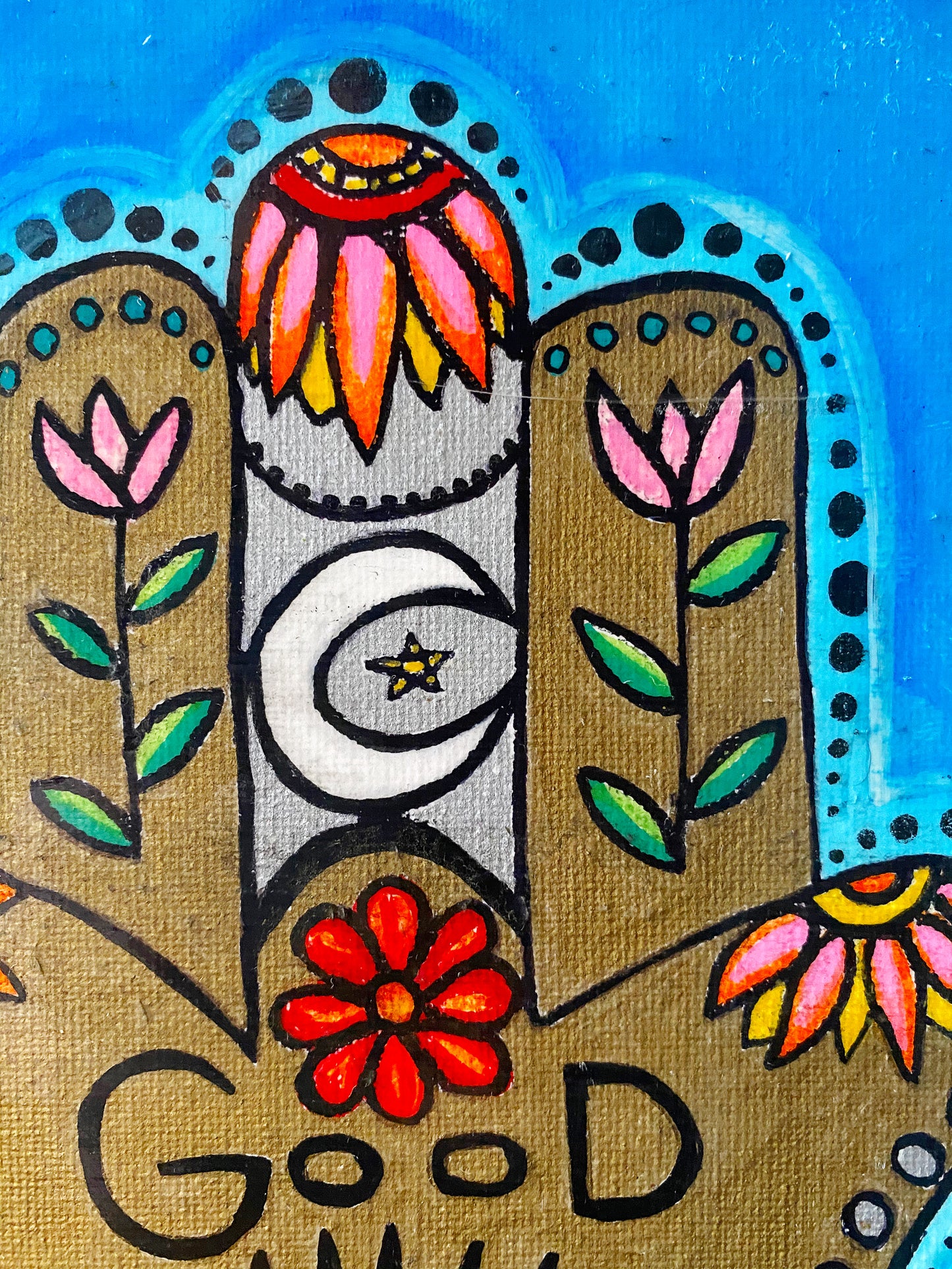 Good Vibes Original Canvas Art