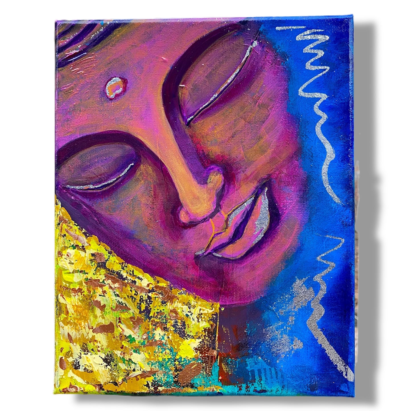 Resting Buddha Original Canvas Art