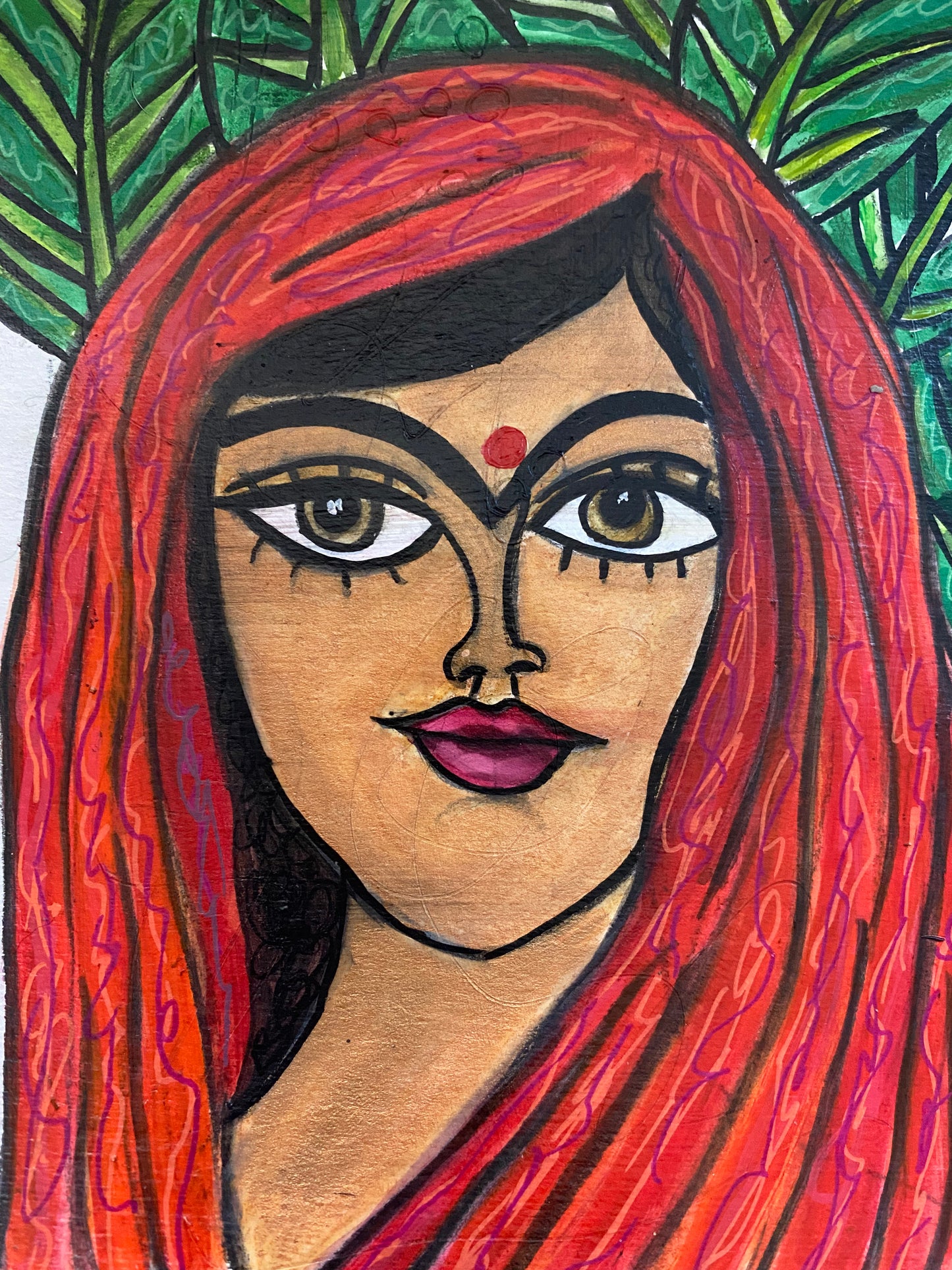 In the Garden 5X7 Matted Artwork