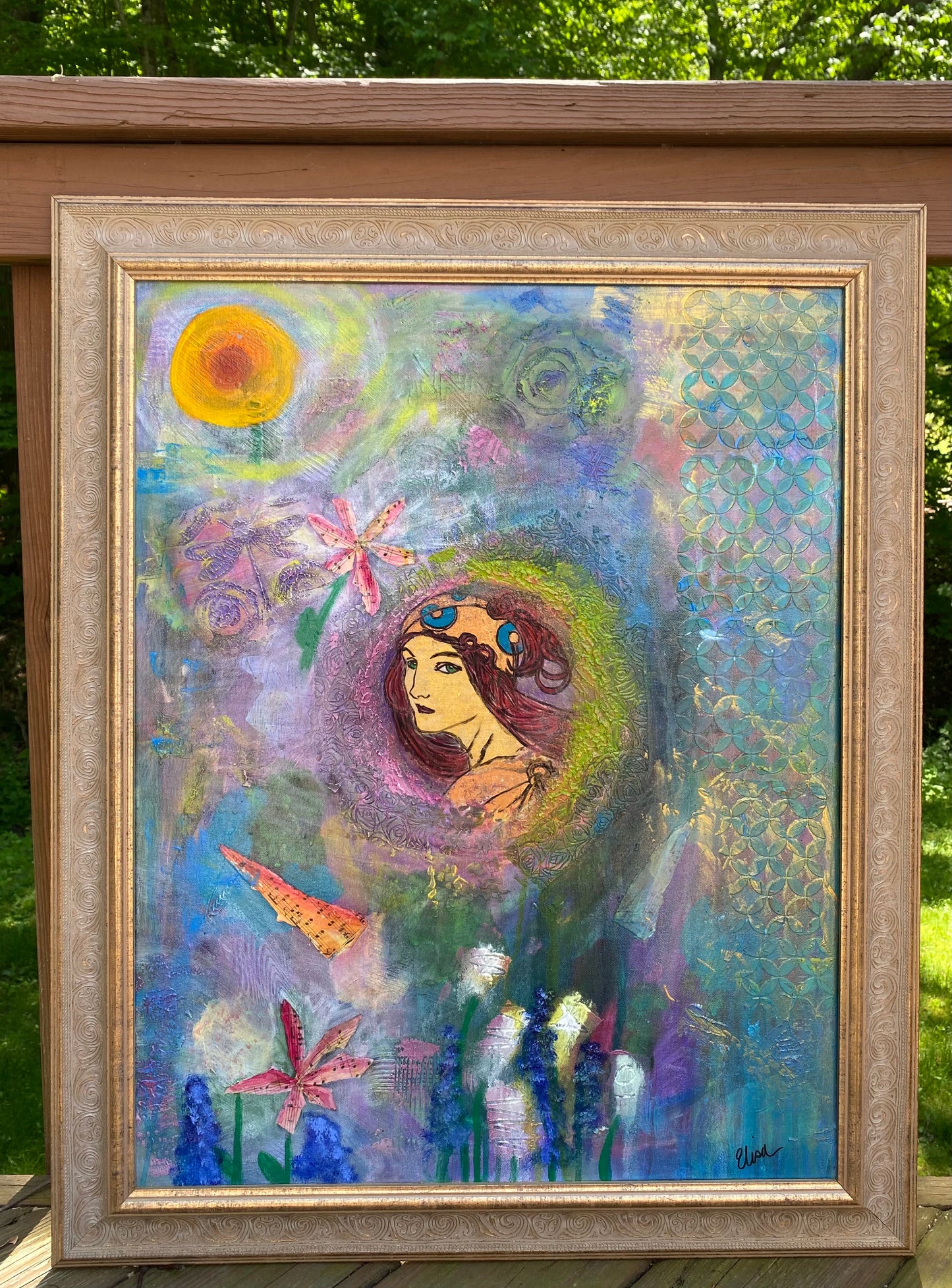 Utopian Dream Original Canvas Art