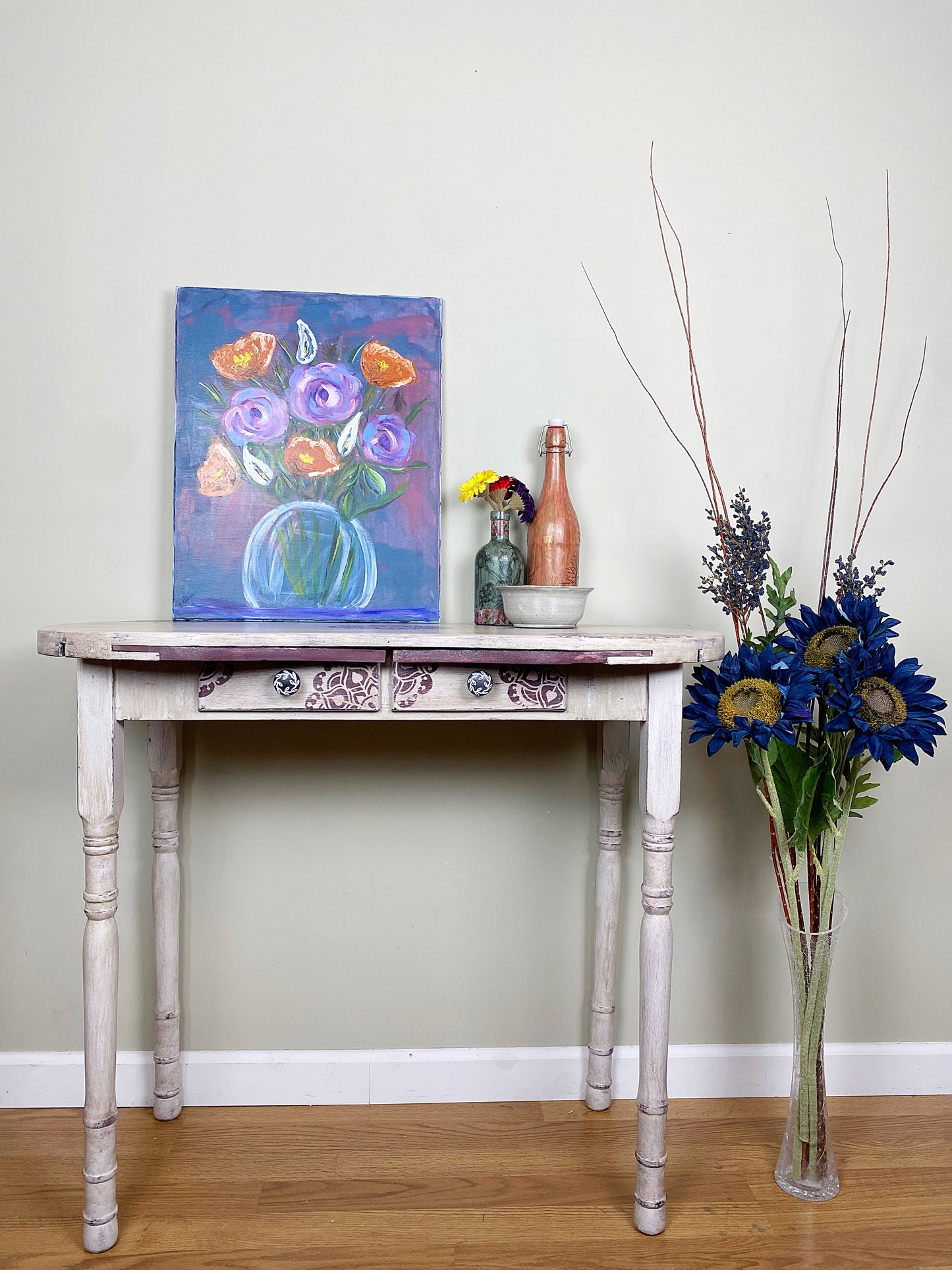 Mandala Antique Kidney Bean Vanity