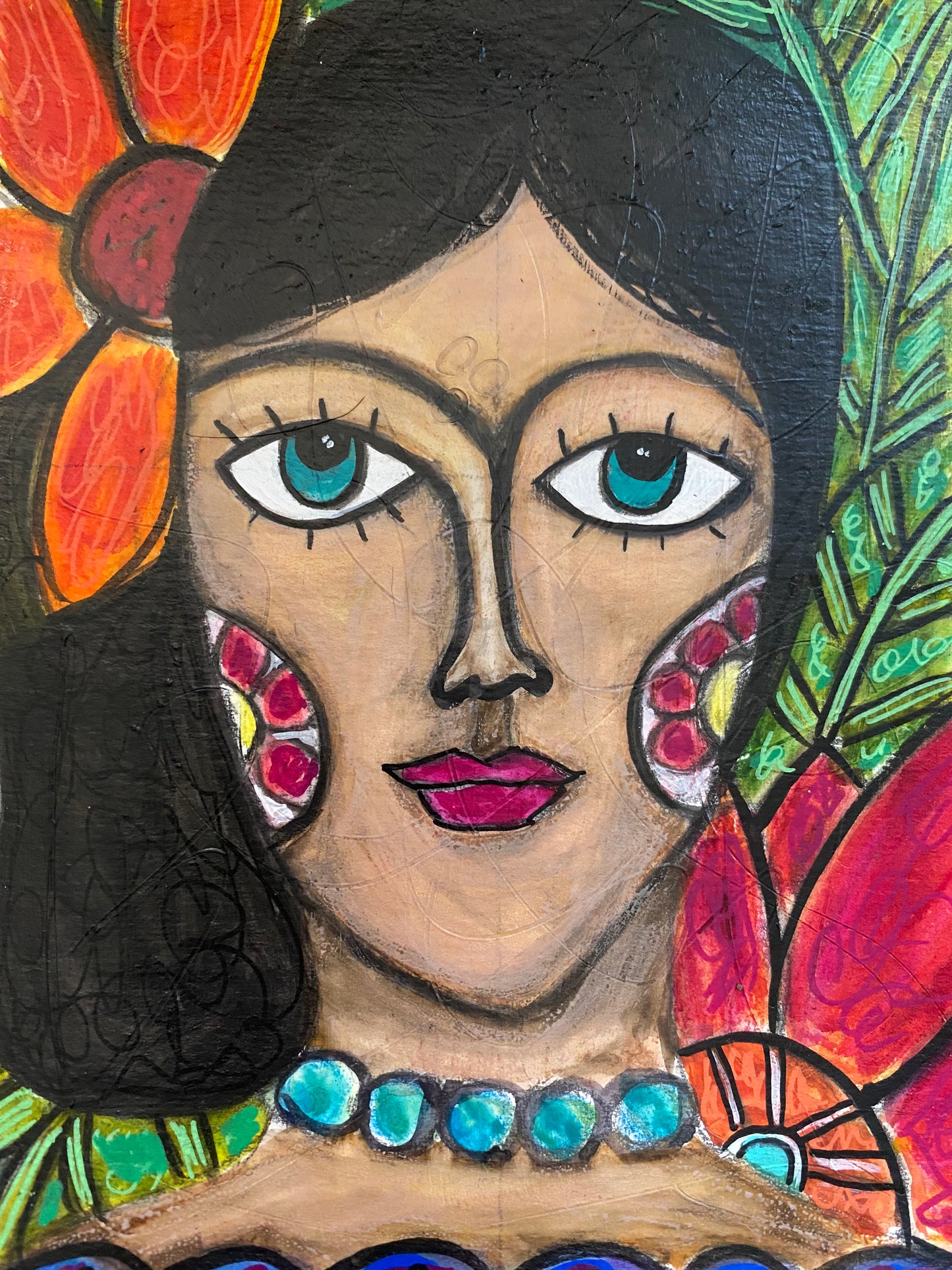 Shy 5X7 Matted Artwork