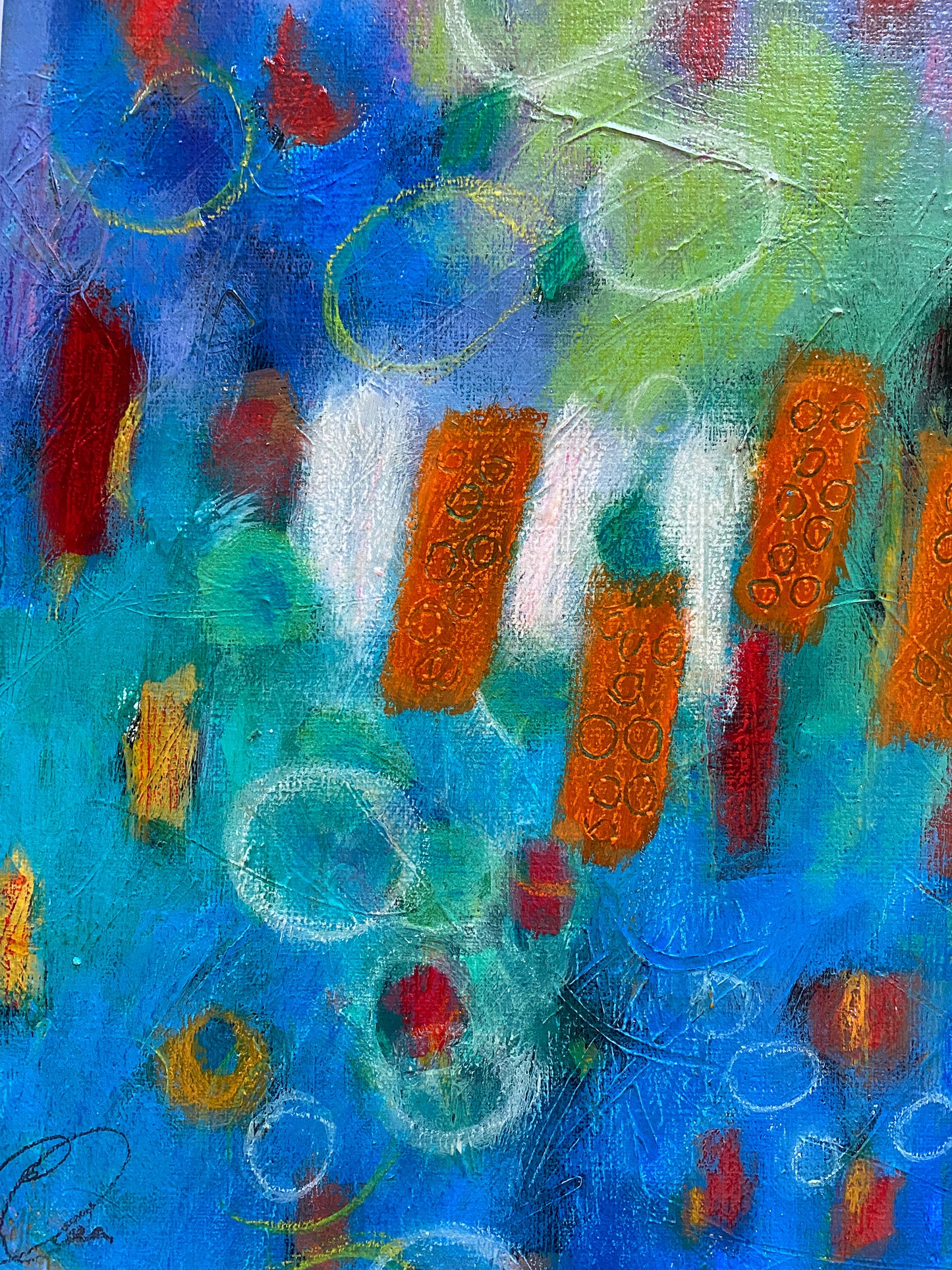 Waiting #2 8X10 Matted Artwork