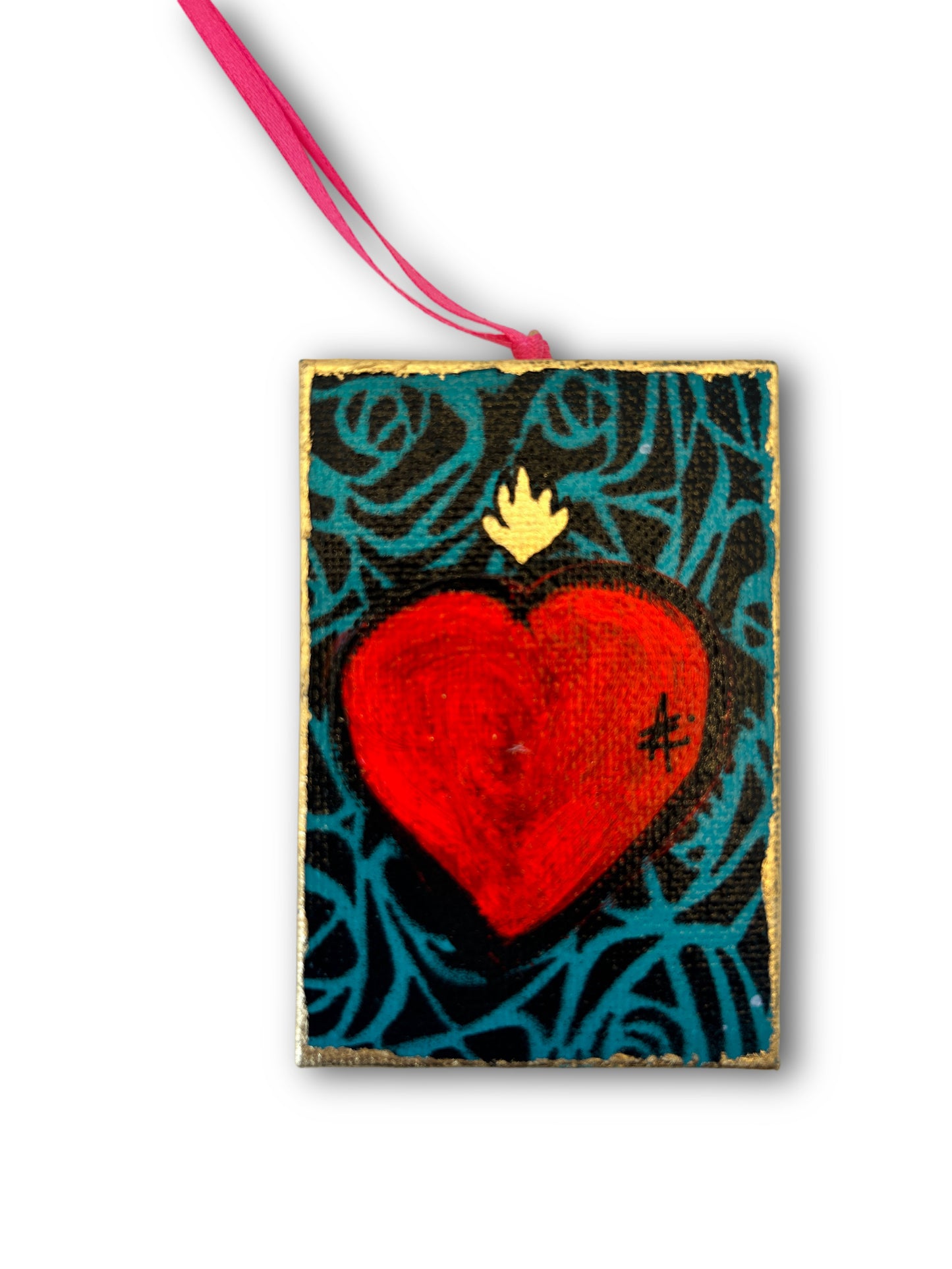 Graffiti Heart Ornament