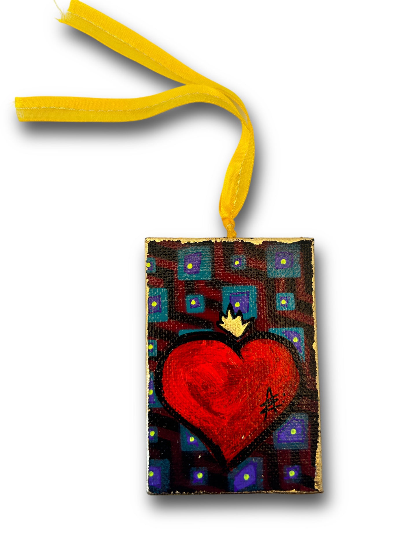 Graffiti Heart Ornament