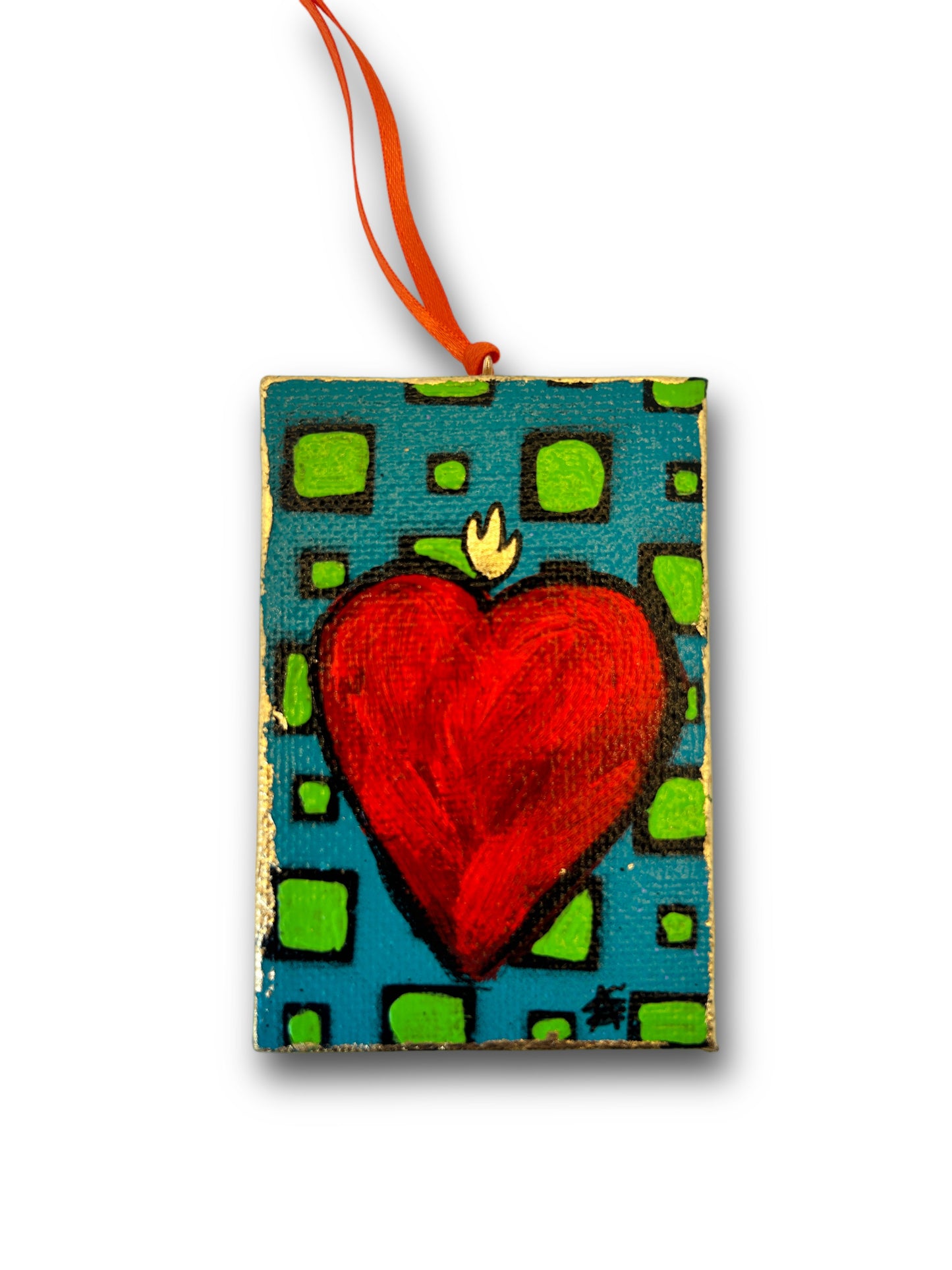 Graffiti Heart Ornament