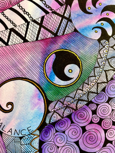 Balance - Original Artwork by Elisa Amari