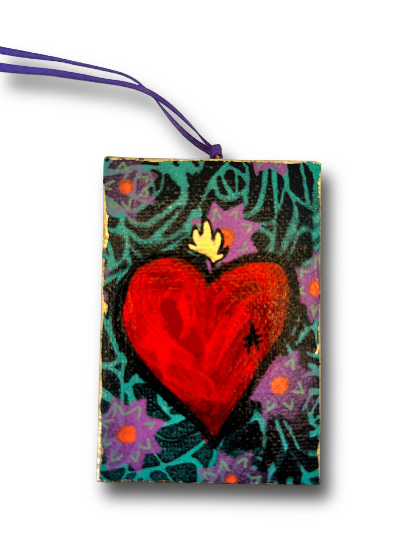 Graffiti Heart Ornament