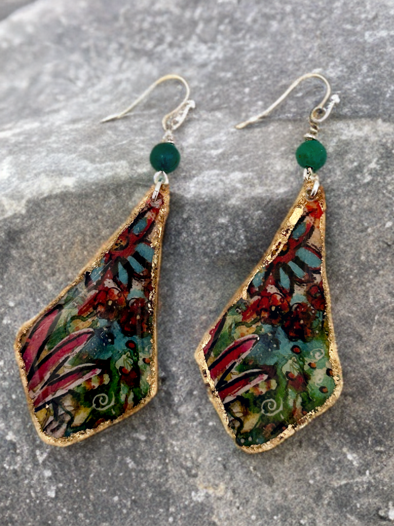 Whimsy Floral Dangles