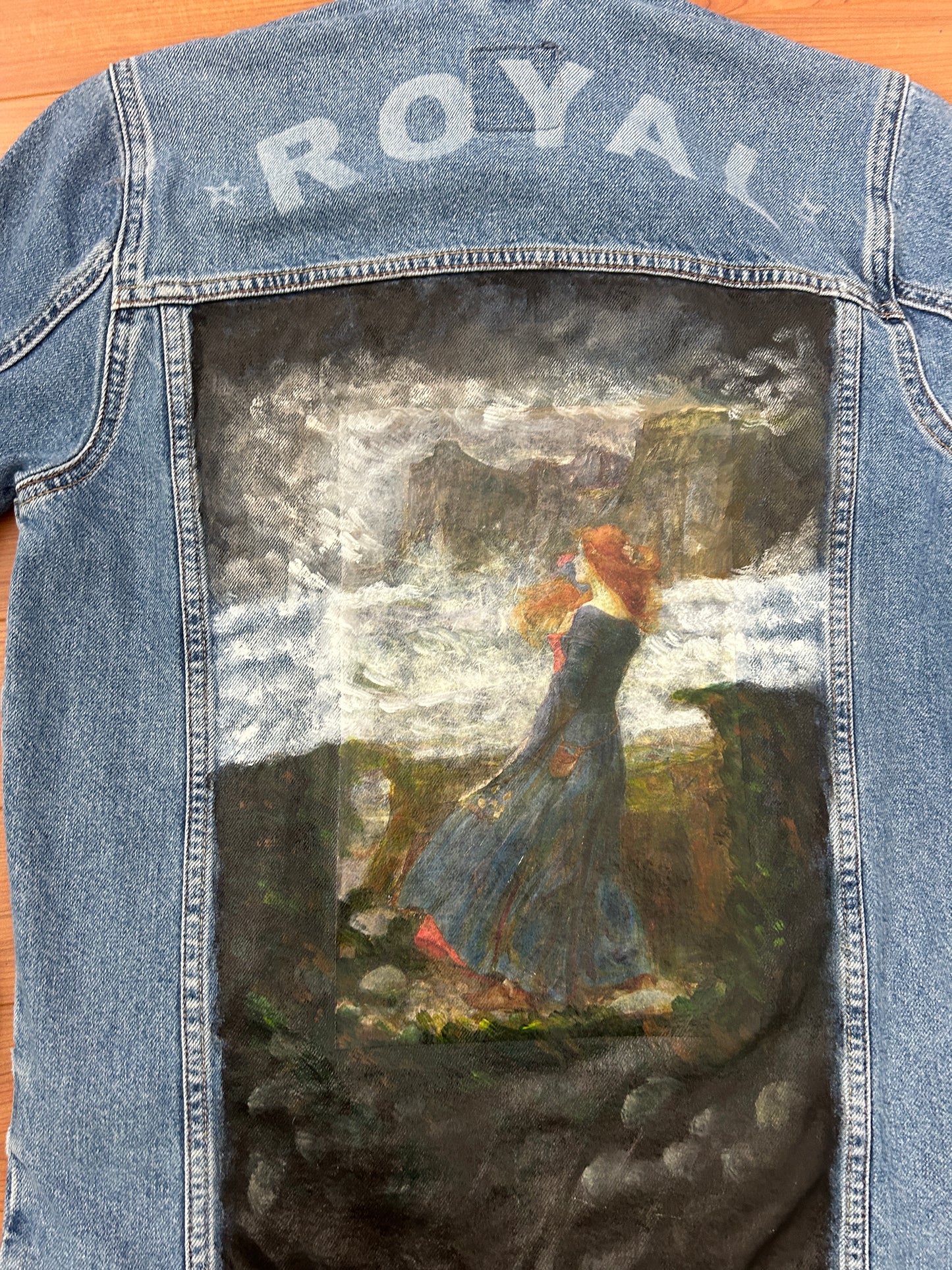 Hand Painted Denim Jacket