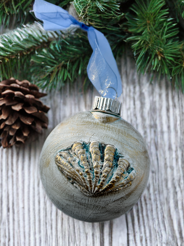 Seaside Beachy Ornaments Shell 🐚