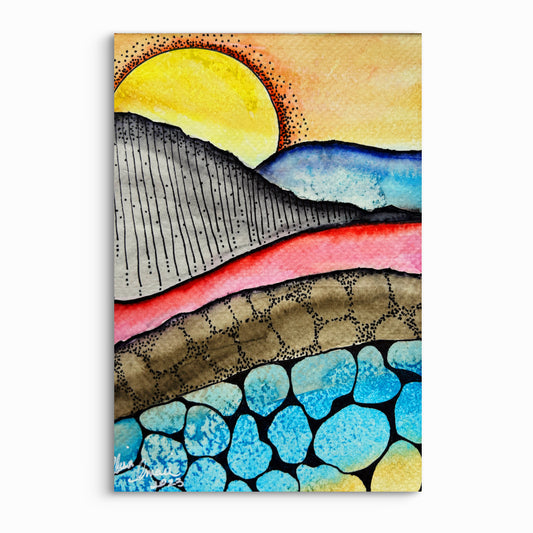 Desertscape II - Original Artwork by Elisa Amari