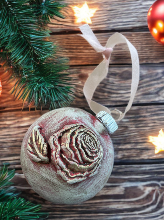 Gilded Rose Ornament