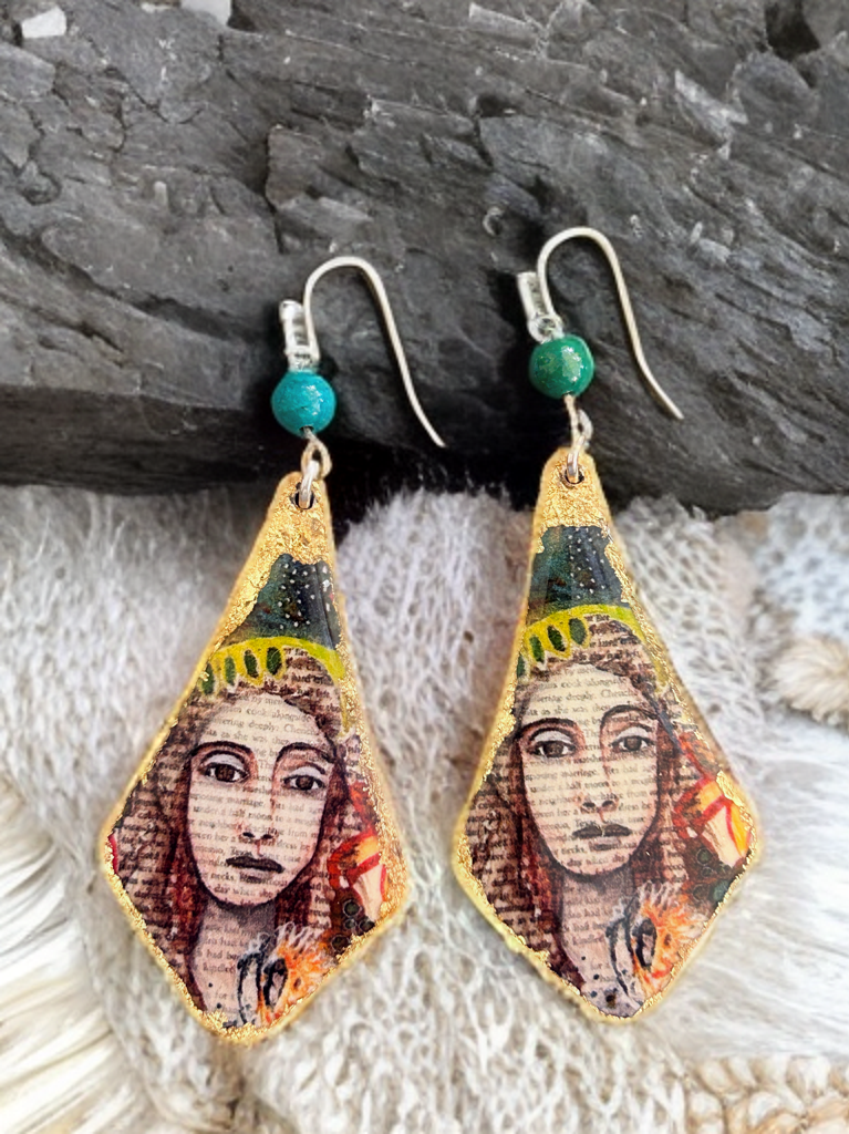 Literary Muse Earrings