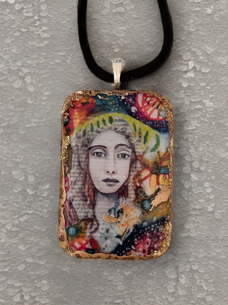 Literary Muse Pendant