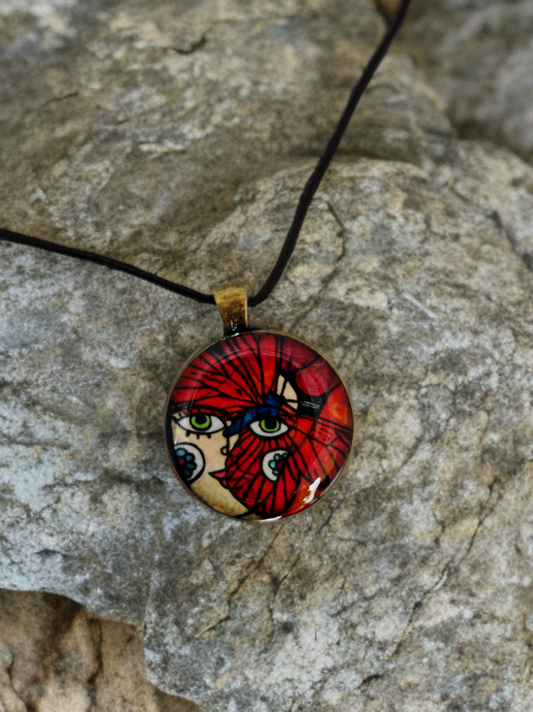 Mariposa Pendant Resin Bezel