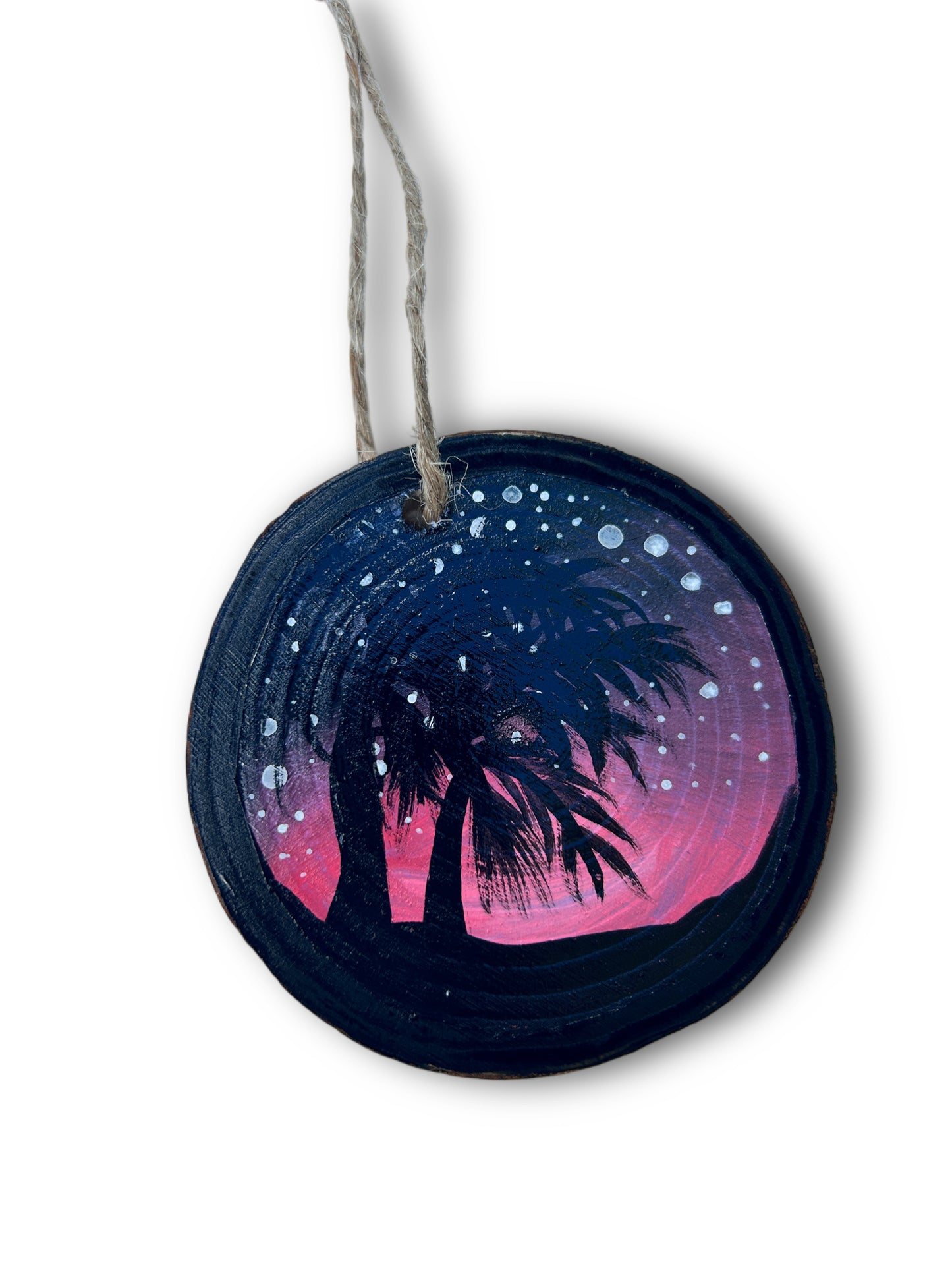 Sunsets and Palm Trees Ornament