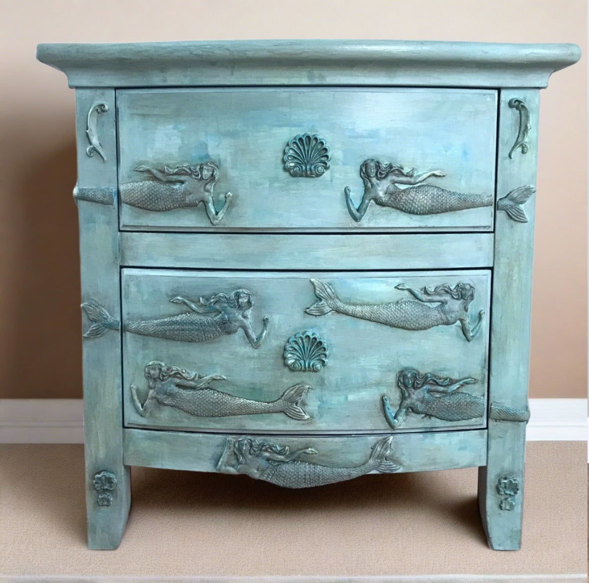 Invoice for Custom Commission - Mermaid Nightstand/End Tables ...