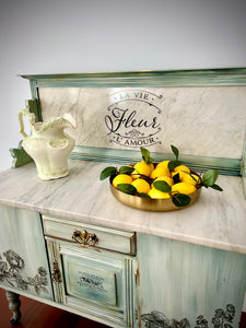 French Vintage Farmhouse/Shabby Chic Vintage Dry Sink