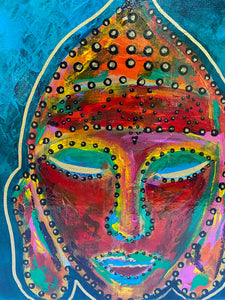 Abstract Buddha
