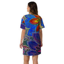 Load image into Gallery viewer, Utopian Summer T-shirt dress
