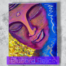 Load image into Gallery viewer, Resting Buddha Original Canvas Art
