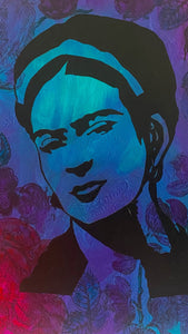 Frida Pop Art on paper