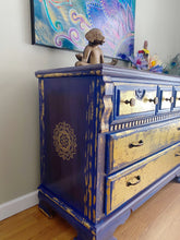 Load image into Gallery viewer, Zen Gold Leaf Dresser