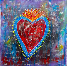 Load image into Gallery viewer, Universal Love - hand painted original - modern art