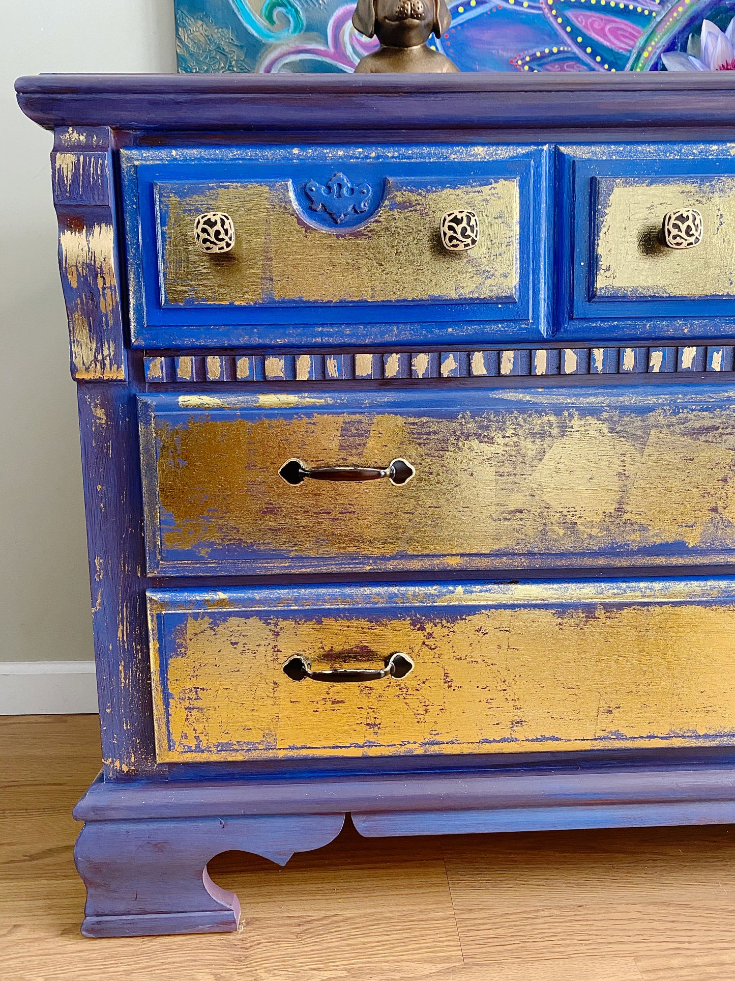 Zen Gold Leaf Dresser