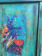 Load image into Gallery viewer, Bohemian Style Vintage Cabinet - hand painted