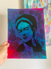 Load image into Gallery viewer, Frida Pop Art on paper