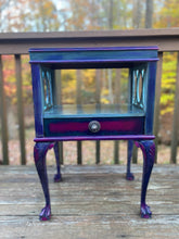 Load image into Gallery viewer, Siren of the Sea Vintage Gothic Side table