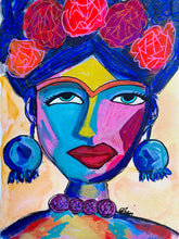 Load image into Gallery viewer, Funky Fridas  5X7 Matted Artwork